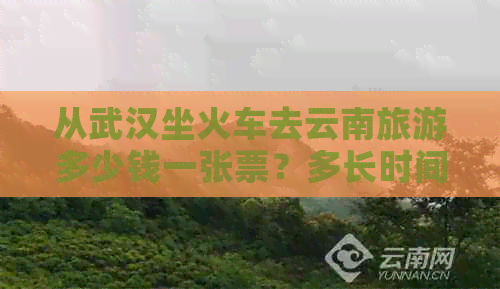 从武汉坐火车去云南旅游多少钱一张票？多长时间？