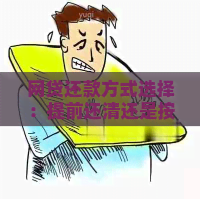 网贷还款方式选择：提前还清还是按时还款更划算？