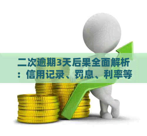 二次逾期3天后果全面解析：信用记录、罚息、利率等影响一次看清！