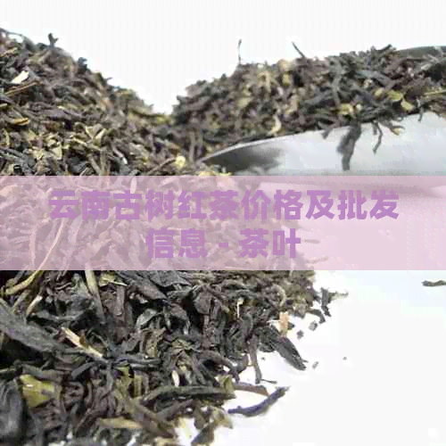 云南古树红茶价格及批发信息 - 茶叶