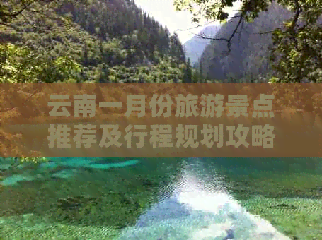 云南一月份旅游景点推荐及行程规划攻略