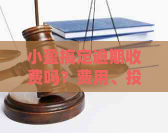 小盈搞定逾期收费吗？费用、投诉及处理方式全解析