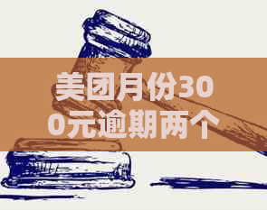 美团月份300元逾期两个月：处理方式及可能后果探讨