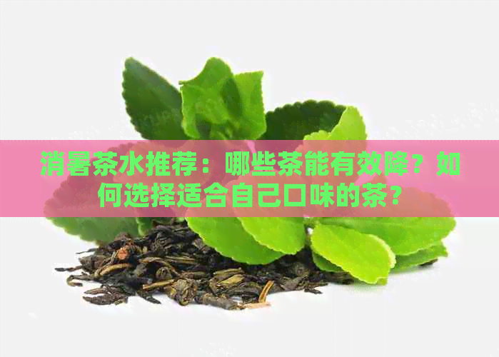 消暑茶水推荐：哪些茶能有效降？如何选择适合自己口味的茶？