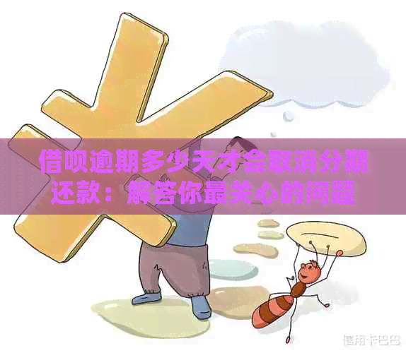 借呗逾期多少天才会取消分期还款：解答你最关心的问题