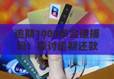 逾期1000多会逮捕吗：探讨逾期还款的法律后果与信用影响