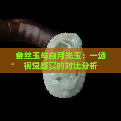 金丝玉与白月光玉：一场视觉盛宴的对比分析