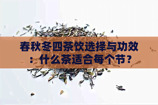 春秋冬四茶饮选择与功效：什么茶适合每个节？