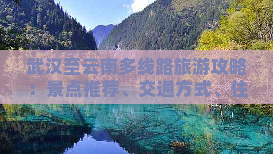 武汉至云南多线路旅游攻略：景点推荐、交通方式、住宿选择等一应俱全！