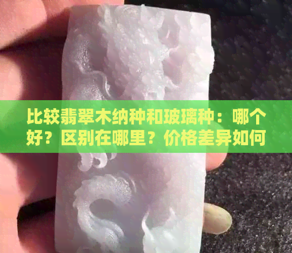 比较翡翠木纳种和玻璃种：哪个好？区别在哪里？价格差异如何？