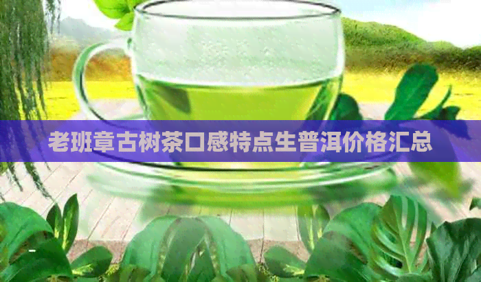 老班章古树茶口感特点生普洱价格汇总