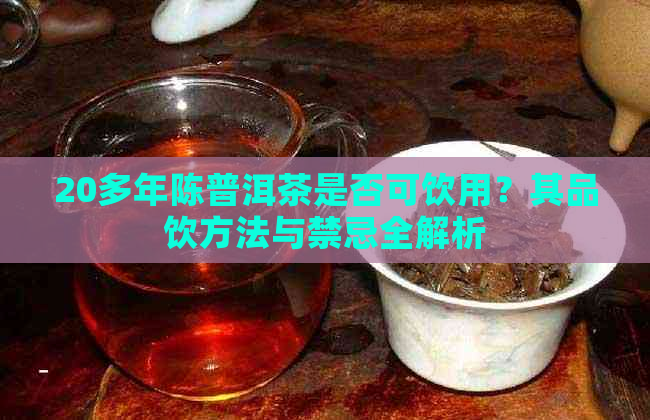 20多年陈普洱茶是否可饮用？其品饮方法与禁忌全解析