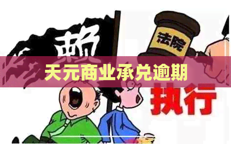 天元商业承兑逾期