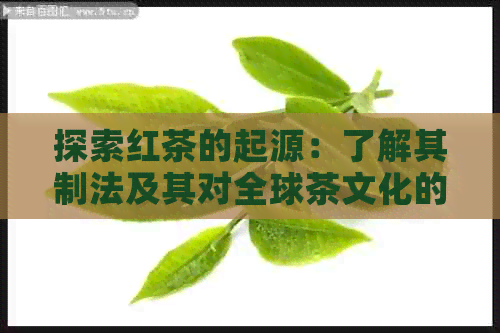 探索红茶的起源：了解其制法及其对全球茶文化的影响