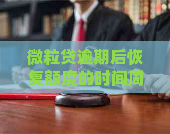 微粒贷逾期后恢复额度的时间周期及其影响因素探讨