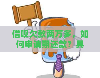 借呗欠款两万多，如何申请期还款？具体期时间是多久？