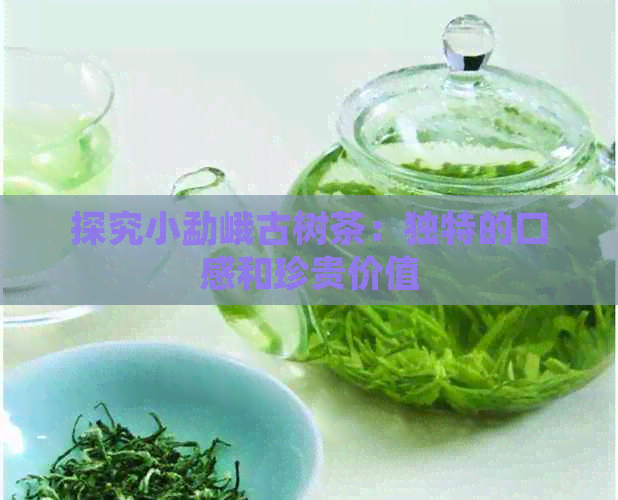 探究小勐峨古树茶：独特的口感和珍贵价值