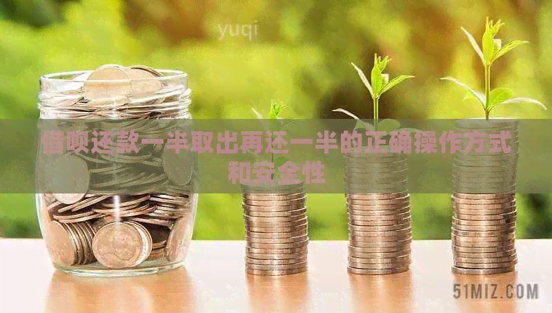 借呗还款一半取出再还一半的正确操作方式和安全性