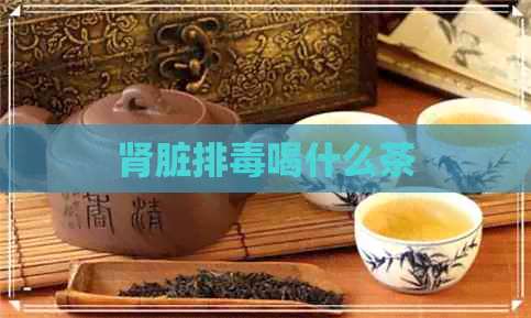 肾脏排喝什么茶