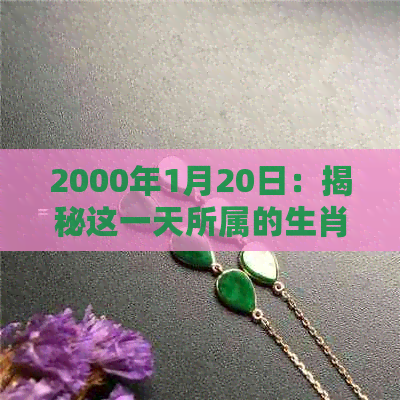 2000年1月20日：揭秘这一天所属的生肖