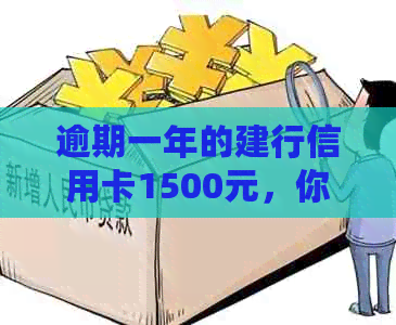 逾期一年的建行信用卡1500元，你需要支付多少利息和本金？如何进行还款？