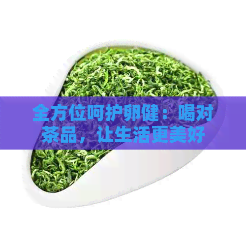 全方位呵护卵健：喝对茶品，让生活更美好