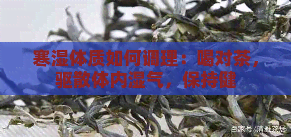 寒湿体质如何调理：喝对茶，驱散体内湿气，保持健