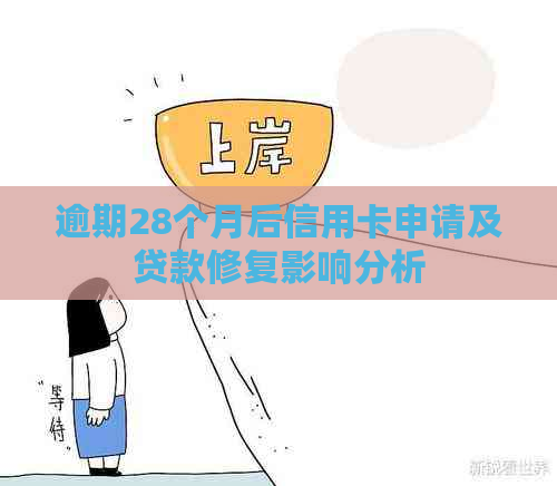 逾期28个月后信用卡申请及贷款修复影响分析