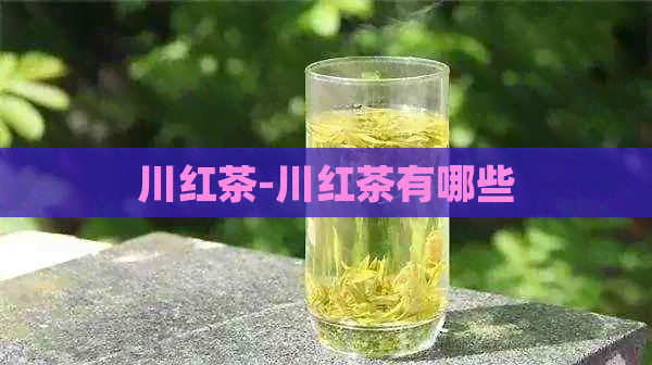 川红茶-川红茶有哪些