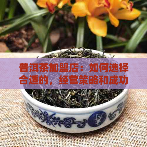 普洱茶加盟店：如何选择合适的，经营策略和成功案例解析