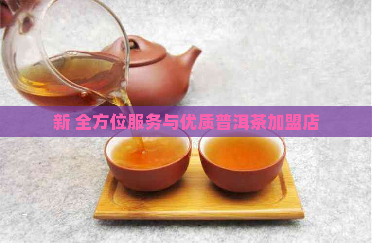 新 全方位服务与优质普洱茶加盟店