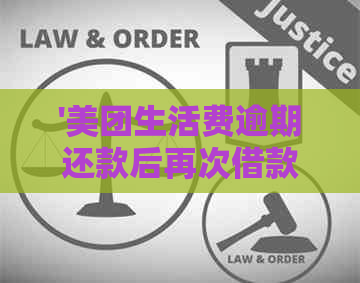 '美团生活费逾期还款后再次借款的可能性及相关安全性：详细解答'