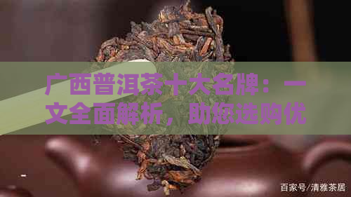 广西普洱茶十大名牌：一文全面解析，助您选购优质茶叶