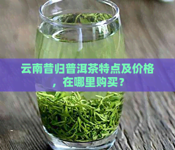 云南昔归普洱茶特点及价格，在哪里购买？