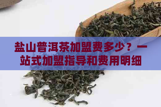 盐山普洱茶加盟费多少？一站式加盟指导和费用明细等你了解！