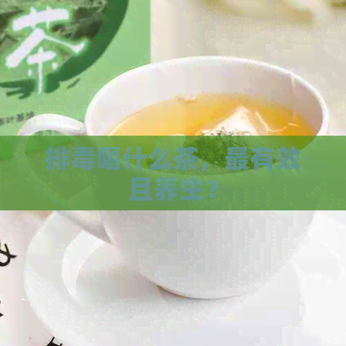 排喝什么茶，最有效且养生？