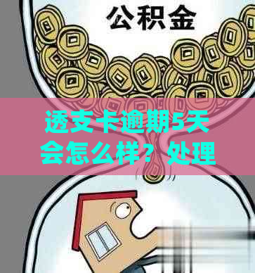 透支卡逾期5天会怎么样？处理方式及对信用影响的全面解析