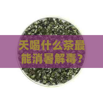 天喝什么茶最能消暑解？推荐这10款茶！