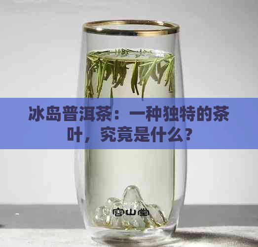 冰岛普洱茶：一种独特的茶叶，究竟是什么？