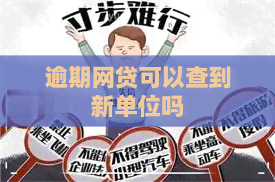 逾期网贷可以查到新单位吗