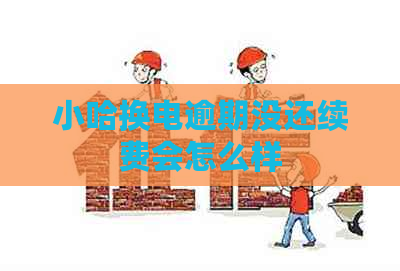 小哈换电逾期没还续费会怎么样