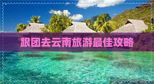 跟团去云南旅游更佳攻略